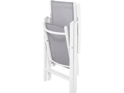 Beliani 6-Istuttava Harmaa Alumiininen Ulkoruokailuryhma Catania Best