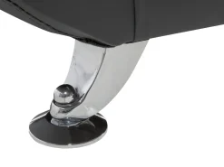 Beliani 2-Istuttava Harmaa Keinonahkainen Sohva Leira Flash Sale