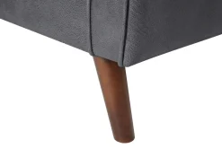 Beliani 2-Istuttava Harmaa Tekonahkainen Sohva Lokka Shop