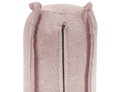 Beliani 4-Istuttava Kulmamoduulisohva Vaaleanpunainen Tibro Store