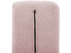 Beliani 4-Istuttava Kulmamoduulisohva Vaaleanpunainen Tibro Store