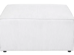 Beliani 3-Istuttava Kulmasohva Ja Rahi Vakosametti Vasenk. Luonnonvalkoinen Lemvig Hot