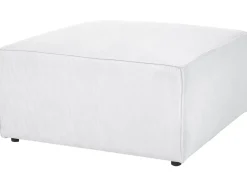 Beliani 3-Istuttava Kulmasohva Ja Rahi Vakosametti Vasenk. Luonnonvalkoinen Lemvig Hot