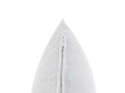 Beliani 3-Istuttava Kulmasohva Ja Rahi Vakosametti Vasenk. Luonnonvalkoinen Lemvig Hot