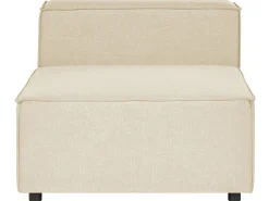 Beliani 2-Istuttava Kulmasohva Ja Rahi Pellava Vasenk. Beige Aprica Flash Sale