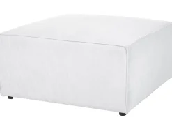 Beliani 5-Istuttava Kulmasohva Ja Rahi Vakosametti Vasenk. Luonnonvalkoinen Lemvig Online