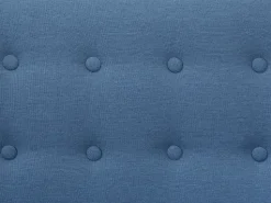 Beliani 3-Istuttava Kulmasohva Kangas Vasenk. Sininen Motala Outlet