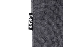 Beliani 5-Istuttava Kulmasohva Kangas Sahkosaadettava Usb-Portti Tummanharmaa Rokke Discount