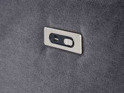 Beliani 5-Istuttava Kulmasohva Kangas Sahkosaadettava Usb-Portti Tummanharmaa Rokke Discount