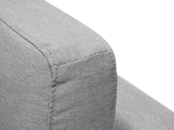 Beliani 6-Istuttava Kulmasohva Kangas Vasenk. Vaaleanharmaa Stockholm Sale