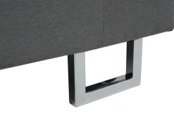 Beliani 6-Istuttava Kulmasohva Kangas Oikeak. Tummanharmaa Stockholm Best Sale