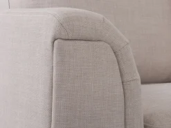 Beliani 4-Istuttava Kulmasohva Kangas Vasenk. Beige Oslo Discount