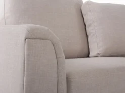 Beliani 4-Istuttava Kulmasohva Kangas Vasenk. Beige Oslo Discount