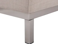 Beliani 4-Istuttava Kulmasohva Kangas Vasenk. Beige Oslo Discount