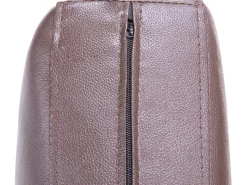 Beliani 6-Istuttava Kulmasohva Nahka Vasenk. Ruskea Stockholm Clearance