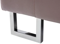 Beliani 6-Istuttava Kulmasohva Nahka Vasenk. Ruskea Stockholm Clearance