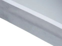 Beliani 4-Istuttava Kulmasohva Sametti Vasenk. Harmaa Oslo Store