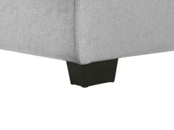 Beliani 3-Istuttava Kulmavuodesohva Kangas Vasenk. Vaaleanharmaa Romedal Best