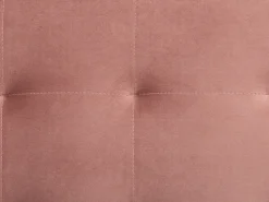 Beliani 5-Istuttava Kulmavuodesohva Sametti Vasenk. Vaaleanpunainen Aberdeen New