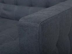 Beliani 5-Istuttava Kulmavuodesohva Ja Rahi Kangas Vasenk. Tummanharmaa Aberdeen Clearance