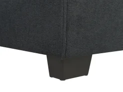 Beliani 3-Istuttava Kulmavuodesohva Kangas Vasenk. Grafiitinharmaa Romedal Best