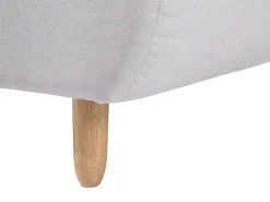 Beliani 4-Istuttava Kulmavuodesohva Kangas Vasenk. Vaaleanharmaa Alsten Discount