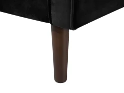 Beliani 2-Istuttava Musta Sohva Lokka Store