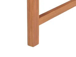 Beliani 4-Istuttava Parvekesetti Vaalea Akasiapuu Treia Clearance