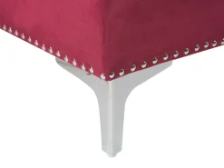 Beliani 3-Istuttava Punainen Vasenk. Kulmasohva Flen Cheap