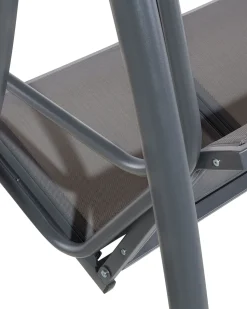 Beliani 3-Istuttava Puutarhakeinu Harmaa Bogart Shop