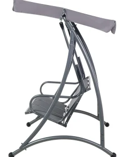 Beliani 3-Istuttava Puutarhakeinu Harmaa Bogart Shop