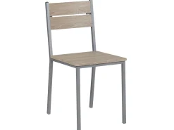 Beliani 4-Istuttava Ruokailuryhma Vaalea Puu/Harmaa Blumberg Discount