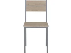 Beliani 4-Istuttava Ruokailuryhma Vaalea Puu/Harmaa Blumberg Discount