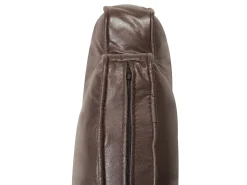 Beliani 3-Istuttava Ruskea Tekonahkainen Sohva Lokka Online