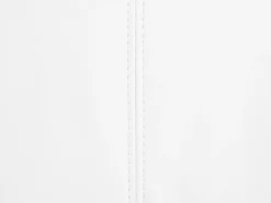 Beliani 2-Istuttava Saadettava Keinonahkainen Sohva Valkoinen Bergen Discount