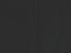 Beliani 3-Istuttava Saadettava Keinonahkainen Sohva Musta Bergen Shop