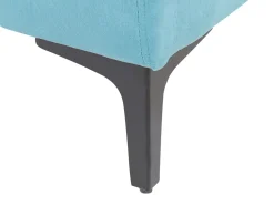 Beliani 3-Istuttava Samettisohva Vaaleansininen Vadstena Best Sale