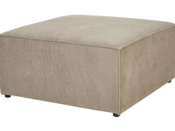 Beliani 3-Istuttava Sohva Ja Rahi Vakosametti Ruskeanharmaa Lemvig Online