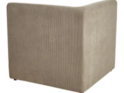 Beliani 3-Istuttava Sohva Ja Rahi Vakosametti Ruskeanharmaa Lemvig Online