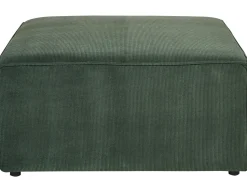 Beliani 3-Istuttava Sohva Ja Rahi Vakosametti Tummanvihrea Lemvig Best Sale