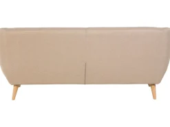 Beliani 3-Istuttava Sohva Kangas Beige Motala Cheap