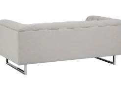 Beliani 2-Istuttava Sohva Kangas Beige Vissland Store