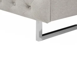 Beliani 2-Istuttava Sohva Kangas Beige Vissland Store