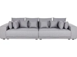 Beliani 4-Istuttava Sohva Kangas Harmaa Torpo Sale