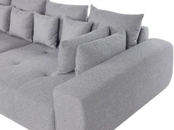 Beliani 4-Istuttava Sohva Kangas Harmaa Torpo Sale