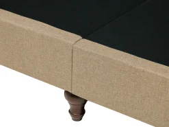 Beliani 3-Istuttava Sohva Kangas Hiekanruskea Otra Clearance