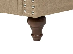 Beliani 3-Istuttava Sohva Kangas Hiekanruskea Otra Clearance