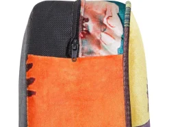 Beliani 3-Istuttava Sohva Kangas Tilkkukuvio Vihrea/Keltainen Chesterfield Shop