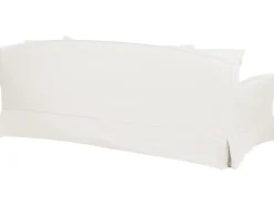 Beliani 3-Istuttava Sohva Kangas Valkoinen Gilja Store