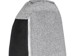 Beliani 3-Istuttava Sohva Kangas Vaaleanharmaa Nivala Shop